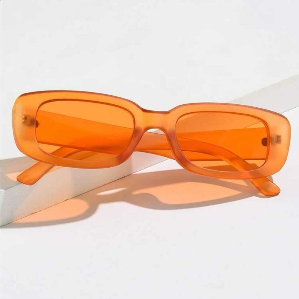 🌸 NWT Orange sunglasses - Picture 1 of 2